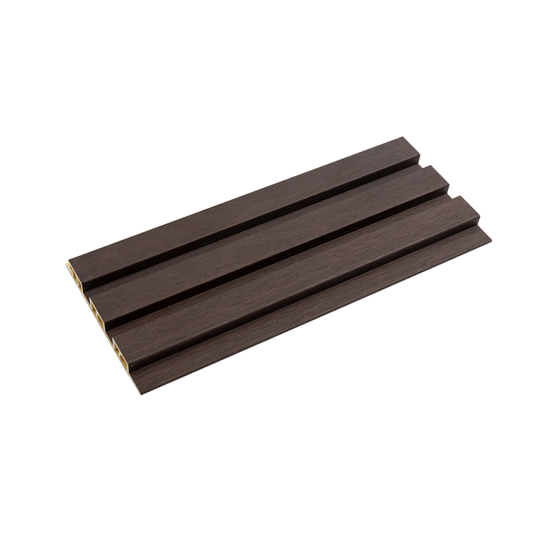 Panel Pelapisan Kayu Wpc Mudah Dipasang Stabil