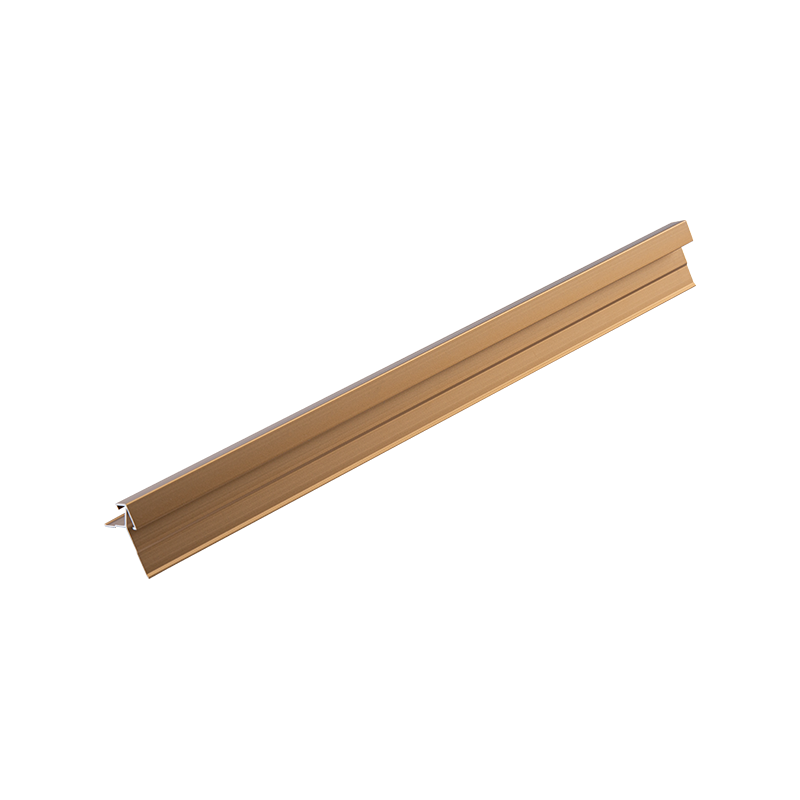 Profil Tepi Dinding Aluminium Dengan Keliatan Keplastikan Yang Kuat