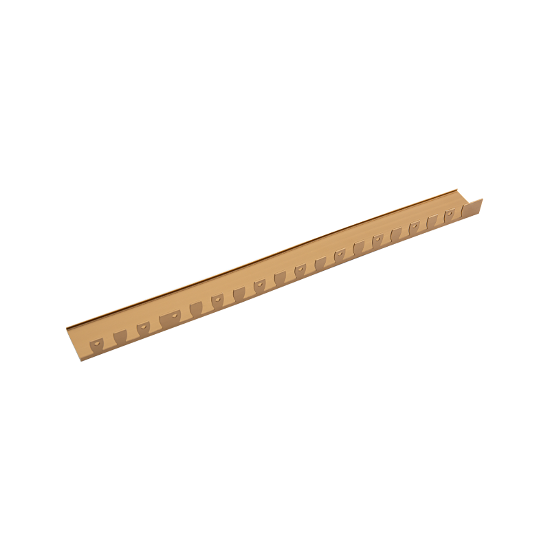 Profil Aluminium Hiasan Padat Mudah Digunakan Anggun